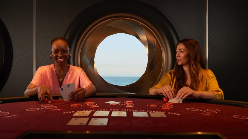  Virgin Voyages terá a primeira sala de pôquer permanente em navios de cruzeiro